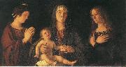 BELLINI, Giovanni Sacred Conversation oil painting on canvas